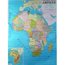 Χάρτης Αφρικής Πολιτικός